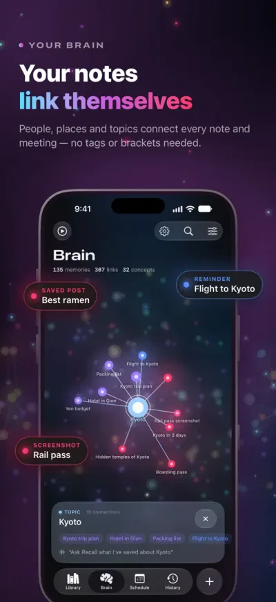 Recall App Store preview 2